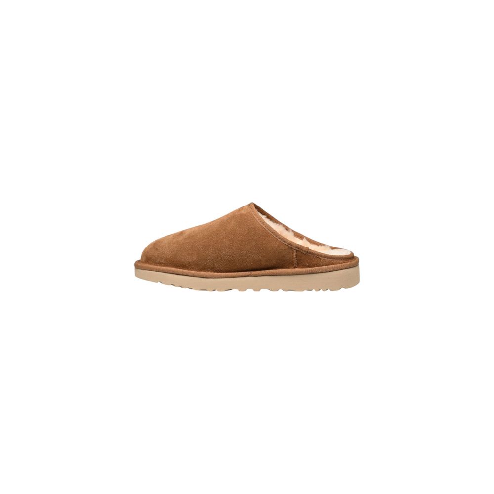 UGG Beige Suede Leather Clogs 1728,71956299936,Beige,Clogs - Flats - Shoes,EU40/US7,Flats - Shoes,Men,New with tags,Shoes,UGG