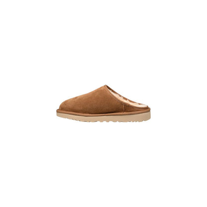 UGG Beige Suede Leather Clogs 1728,71956299936,Beige,Clogs - Flats - Shoes,EU40/US7,Flats - Shoes,Men,New with tags,Shoes,UGG