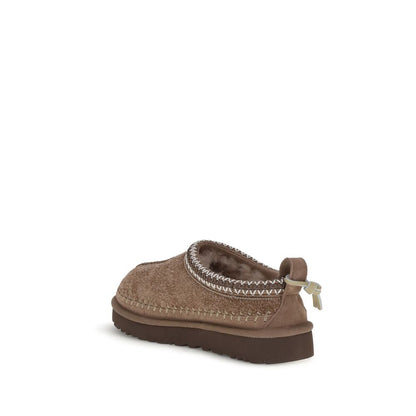 UGG Brown Leather Mules 1728,67465543840,Brown,EU40/US10,Flats - Shoes,Mules - Flats - Shoes,New with tags,Shoes,UGG,Women