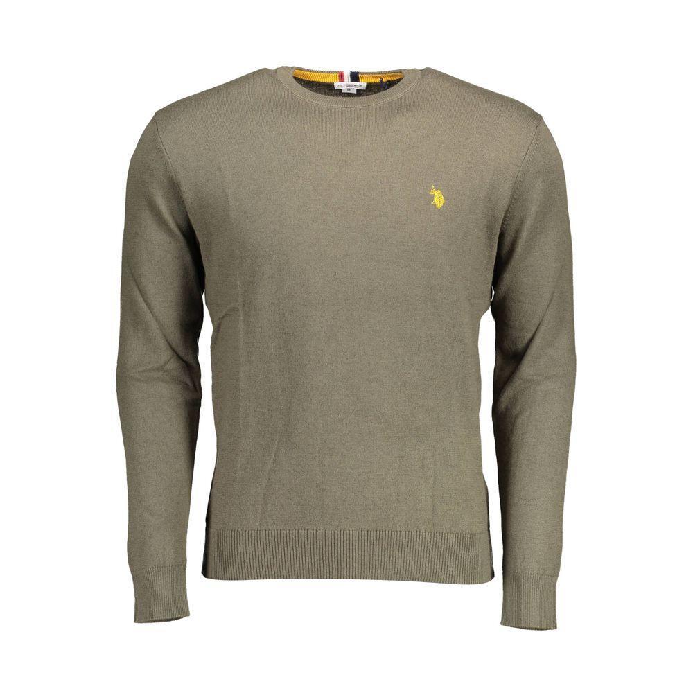 U.S. POLO ASSN. Verde Cotton Mens Sweater