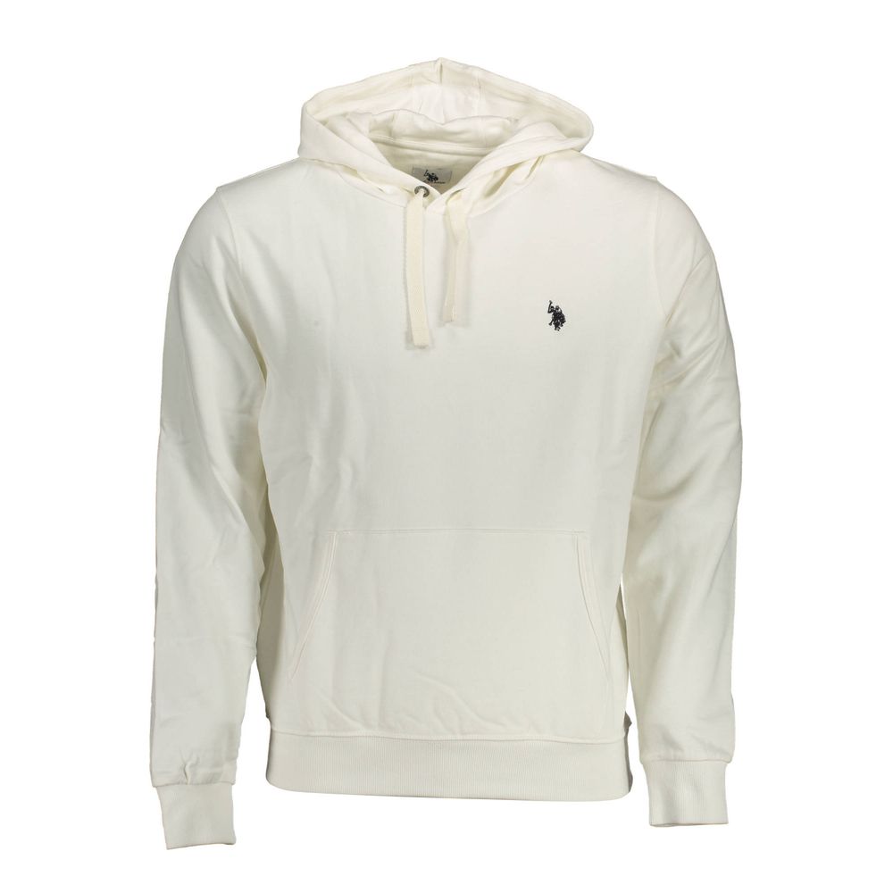 U.S. POLO ASSN. White Cotton Men's Hoodie