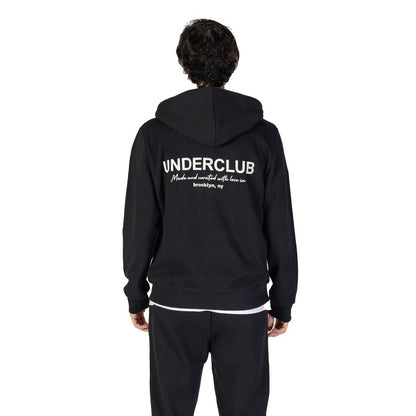 Underclub Black Cotton Hoodie Underclub