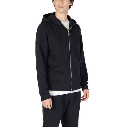 Underclub Black Cotton Hoodie Underclub
