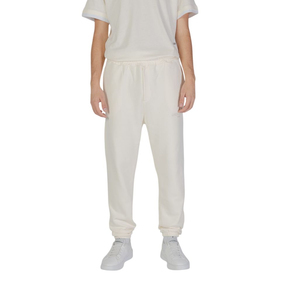 Underclub Cream Cotton Joggers (Workout Pants) Underclub