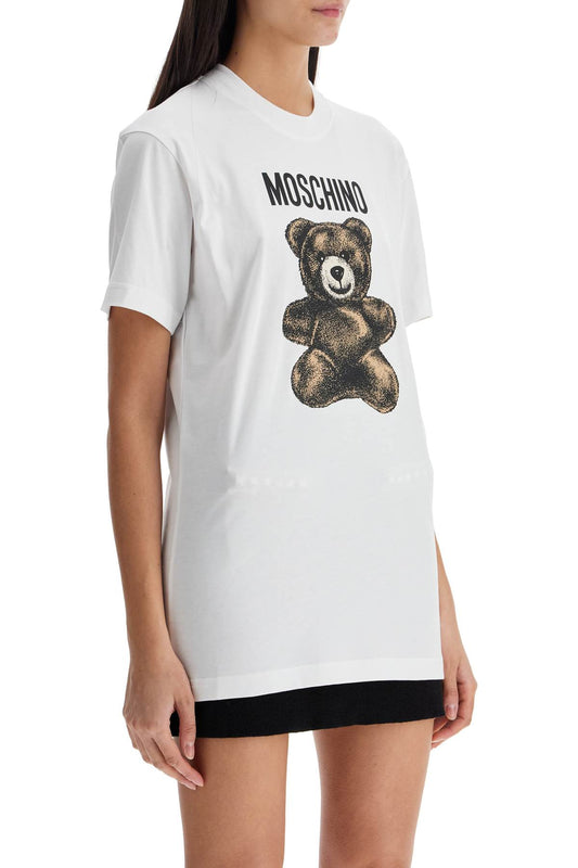 moschino teddy bear print t Topwear Moschino