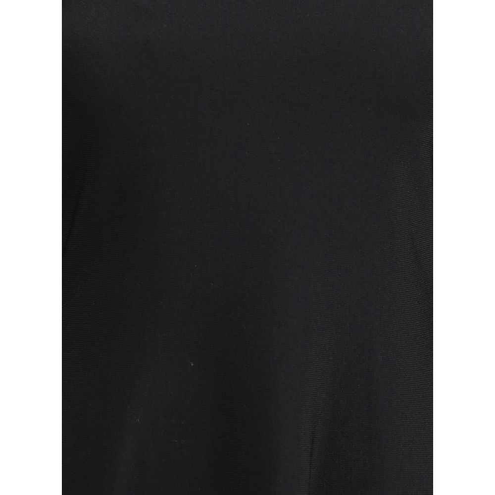Valentino Black Viscose Casual Dress Valentino