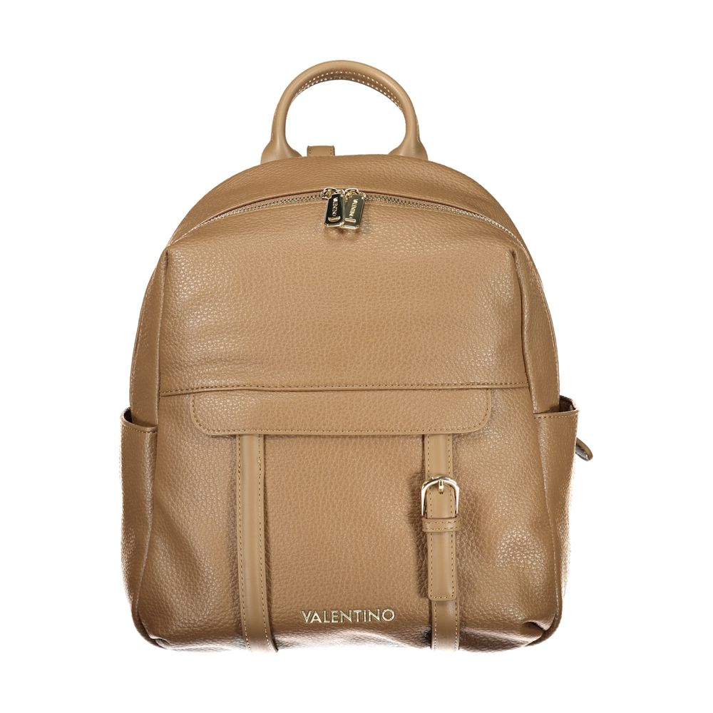 Valentino Brown Polyethylene Backpack