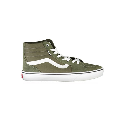 Vans Green Polyester Athletic Sneakers Vans
