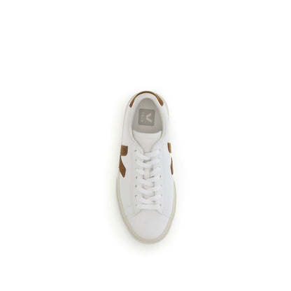 Veja White Leather Low Top Sneakers Veja