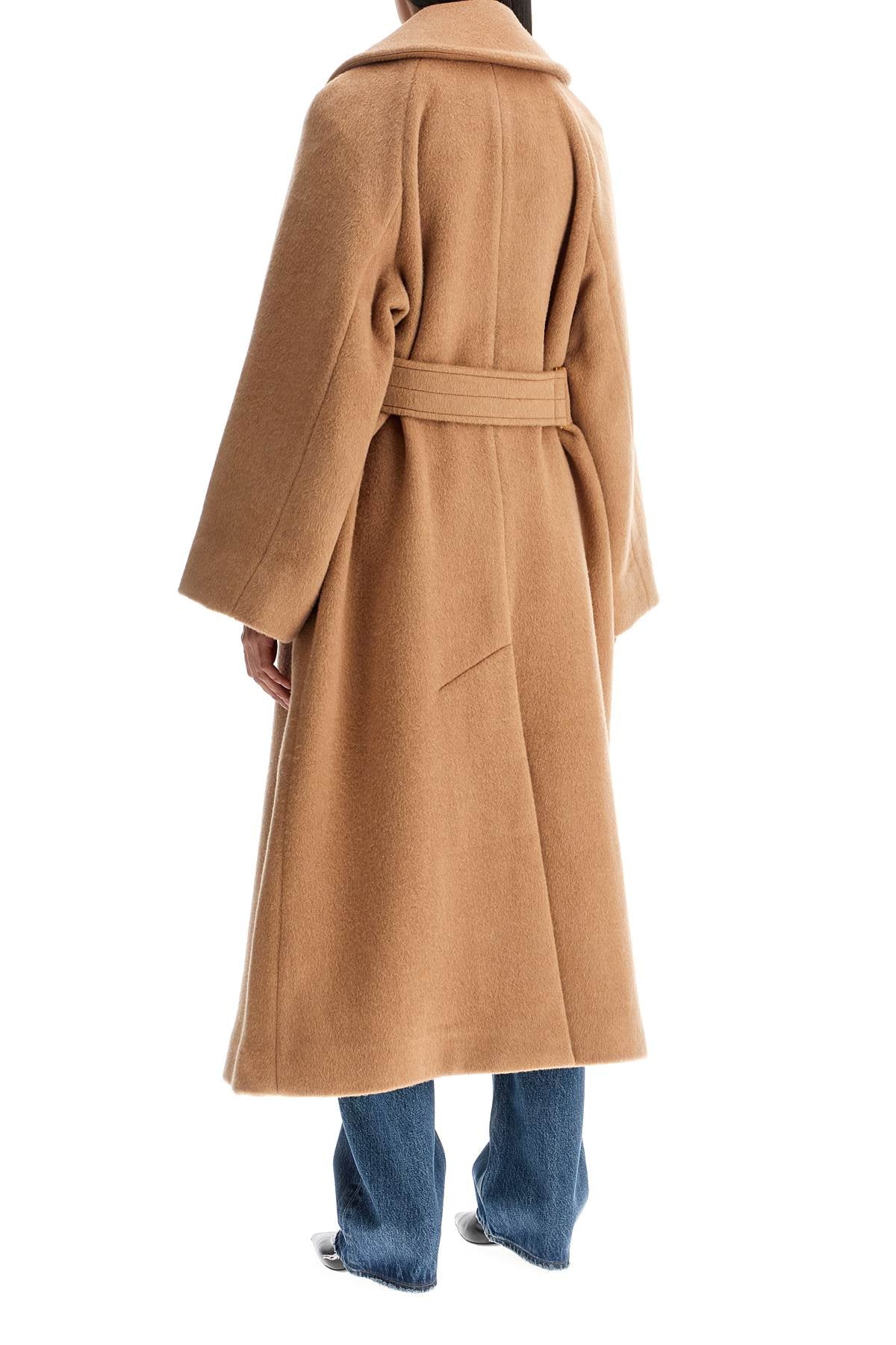 Ganni long recycled wool coat Jackets Ganni