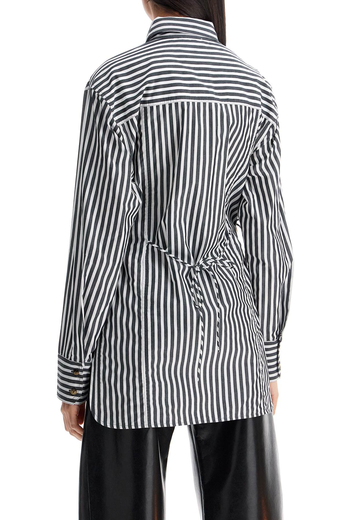 Ganni "oversized striped Topwear Ganni