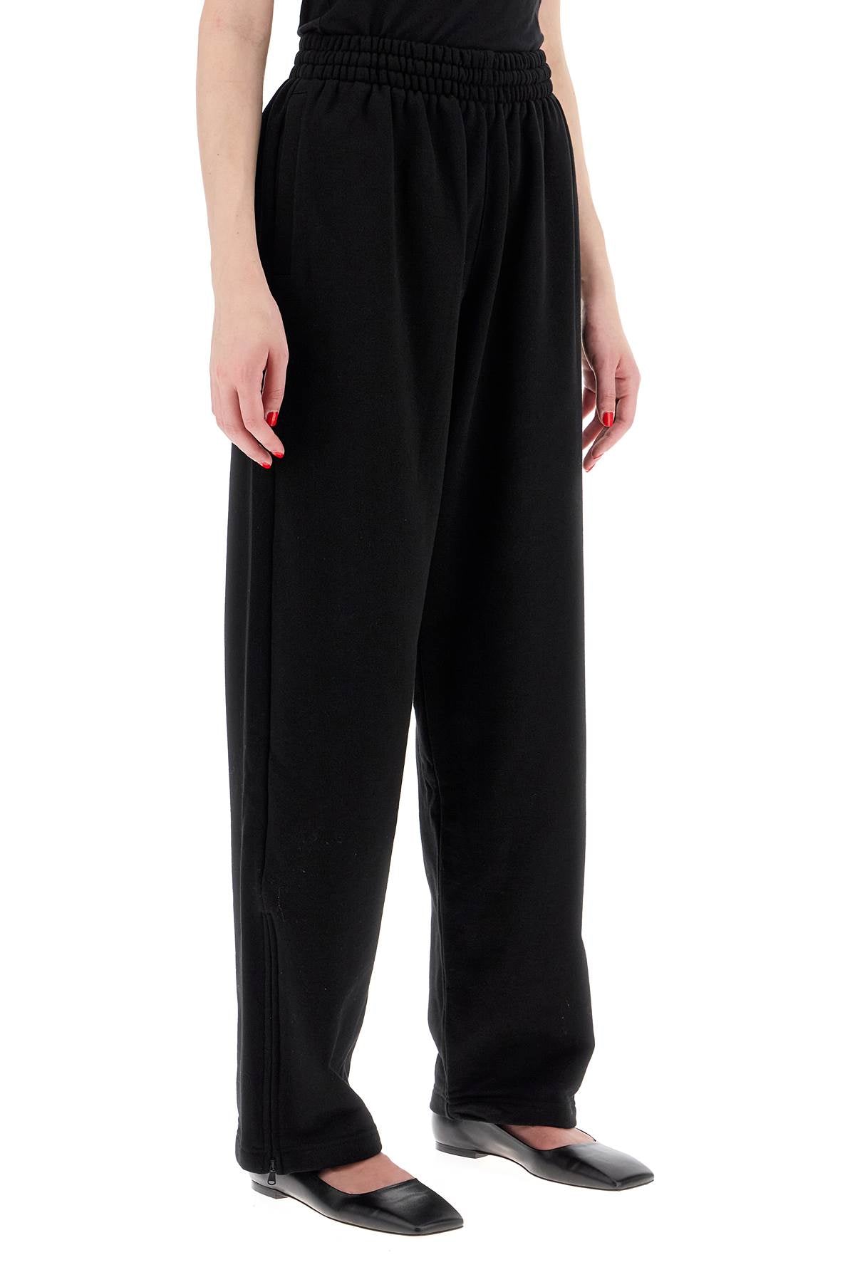 Wardrobe.Nyc wide leg joggers for comfortable Trousers Wardrobe.Nyc