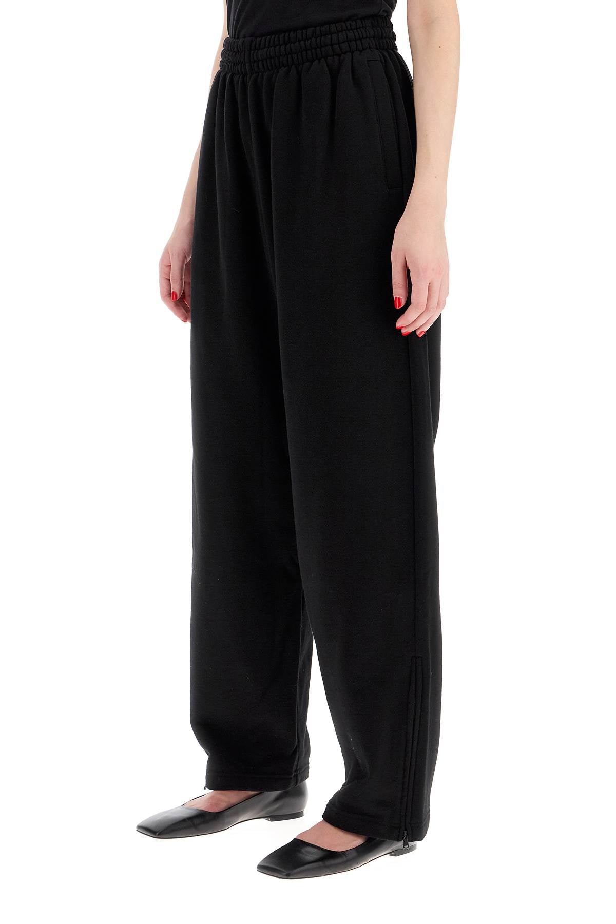 Wardrobe.Nyc wide leg joggers for comfortable Trousers Wardrobe.Nyc