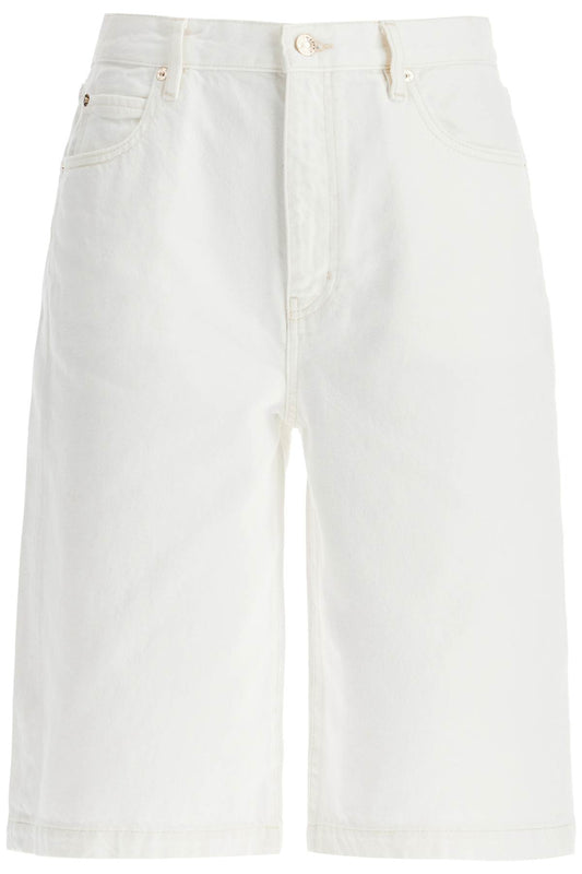 FRAME flared denim bermuda shorts. Short trousers FRAME