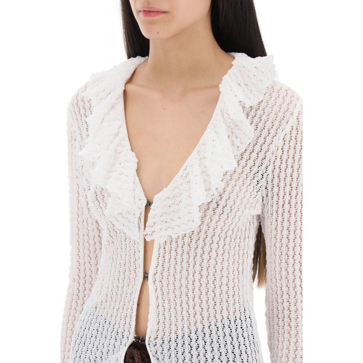 Siedres chloe stretch lace shirt Topwear Siedres