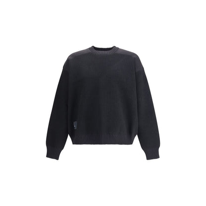 Y-3 Black Wool Sweatshirt Y-3
