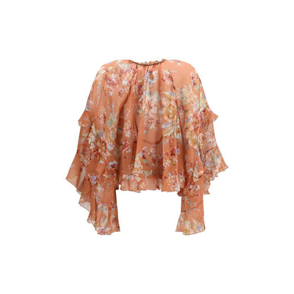 Zimmermann Multicolor Cotton Blouse 1,1728,2,72470364320,Blouses - Shirts - Clothing,Clothing,Multicolor,New with tags,Shirts - Clothing,Women,Zimmermann