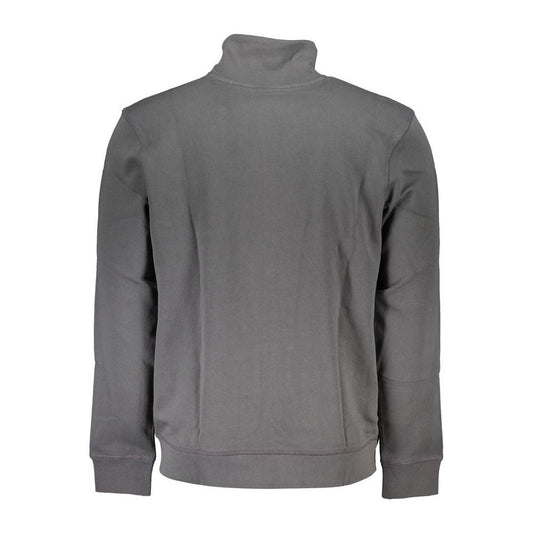 Gray Cotton Sweater Hugo Boss