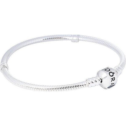 PANDORA MOMENTS COLLECTION Mod. SNAKE CHAIN BRACELET Size 18