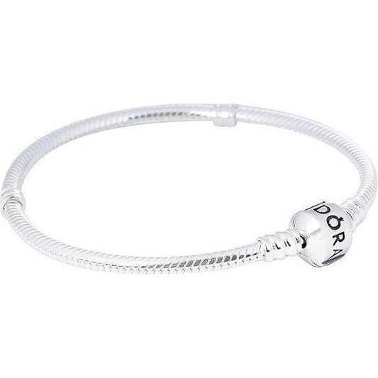 PANDORA MOMENTS COLLECTION  Mod. SNAKE CHAIN BRACELET Size 18 DESIGNER FASHION JEWELLERY PANDORA