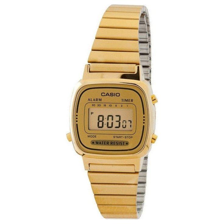 CASIO VINTAGE LADY GOLD WATCHES CASIO